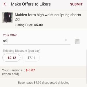 Explanation on "like" item vs. Make offer